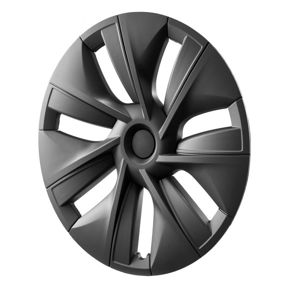 010491377969 - Stylish 19" Tesla Hubcaps with Durable ABS+PC Protection