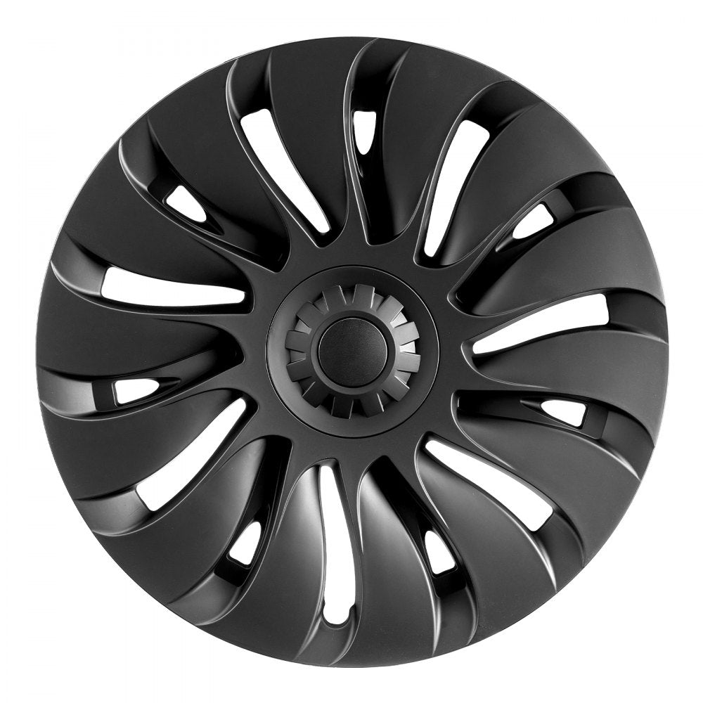 010235311112 - Durable ABS+PC 19" Hubcaps for Tesla Model Y with Stylish Design