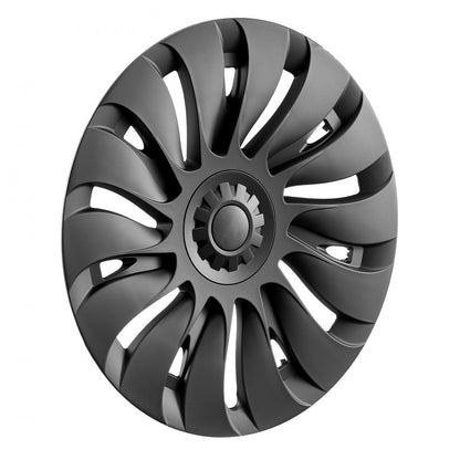 010235311112 - Durable ABS+PC 19" Hubcaps for Tesla Model Y with Stylish Design
