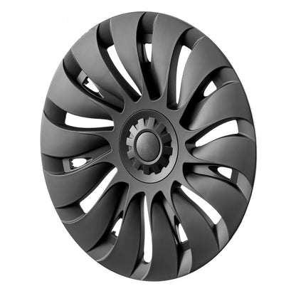 010235311112 - Durable ABS+PC 19" Hubcaps for Tesla Model Y with Stylish Design