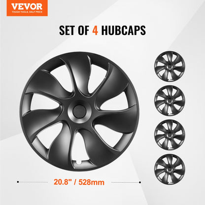 010869223208 - 19" Durable ABS Hubcaps for Tesla Model Y with Stylish Design