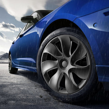 010869223208 - 19" Durable ABS Hubcaps for Tesla Model Y with Stylish Design