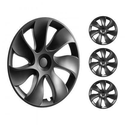010869223208 - 19" Durable ABS Hubcaps for Tesla Model Y with Stylish Design