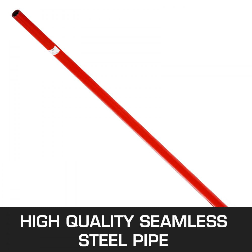 010812662419 - Heavy-Duty 5FT Pry Lever Bar, 6600 Lbs Carbon Steel