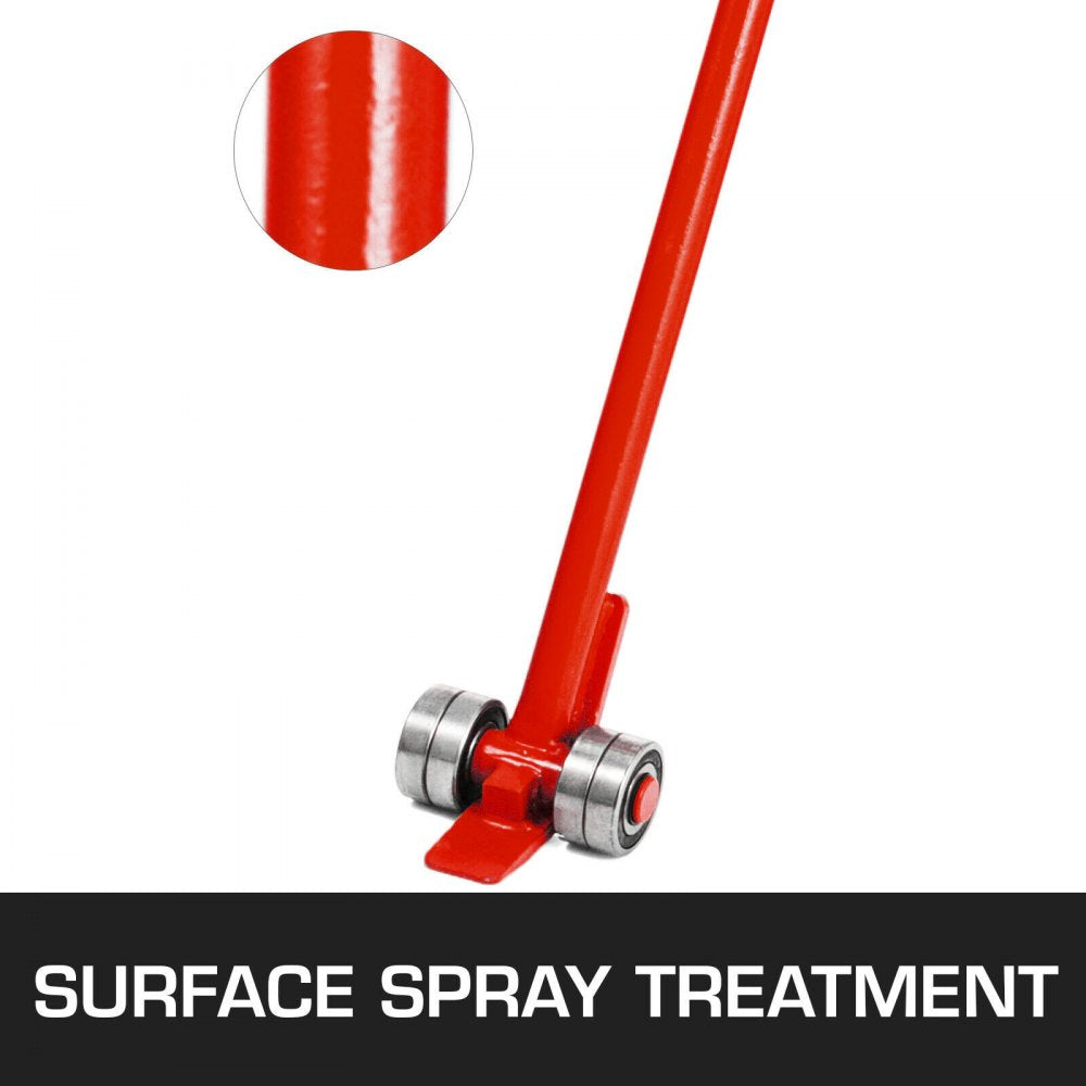 010459087444 - 6FT Steel Pry Lever Bar, 6600lb Capacity, Heavy Duty Design