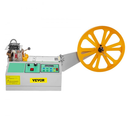 010767226286 - VEVOR 500W Automatic Tape Cutter for Hot/Cold Cutting