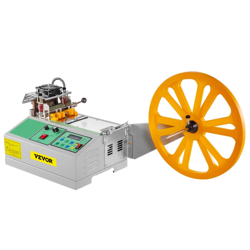 010767226286 - VEVOR 500W Automatic Tape Cutter for Hot/Cold Cutting