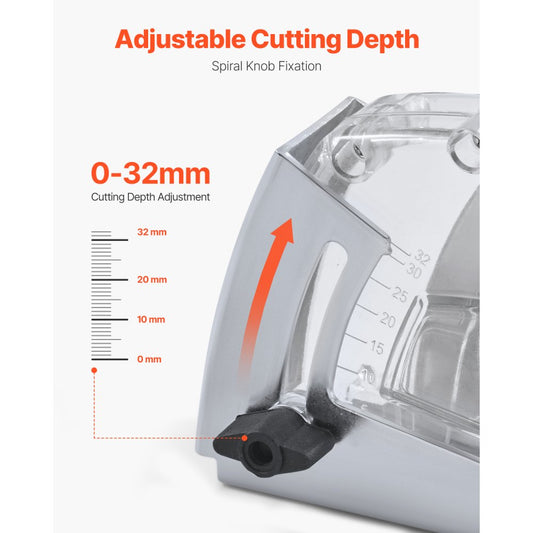 AG22 - Adjustable Depth Dust Shroud for 4-5" Angle Grinders
