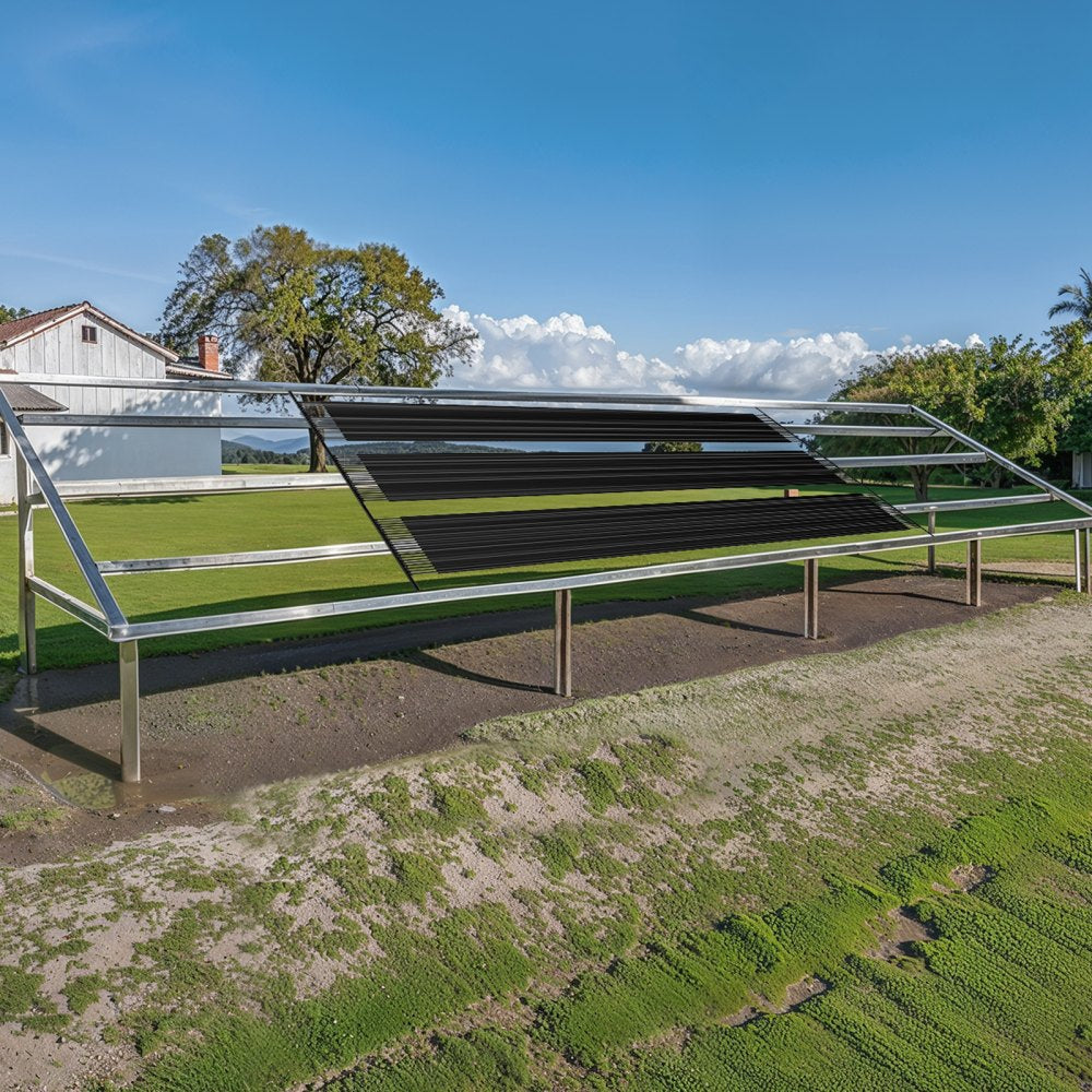 28041BX - Durable 4x24 ft Solar Pool Heater for All Pool Types