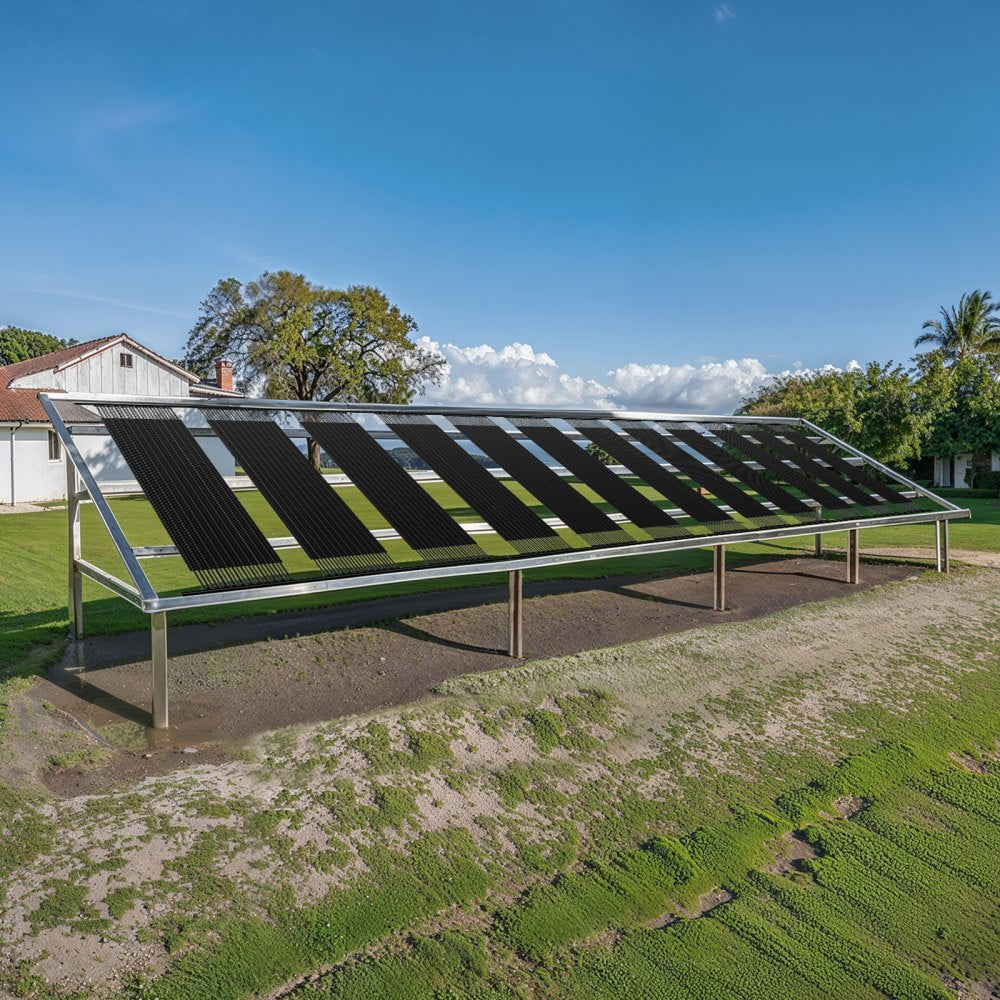 28014BX - 4x10’ Efficient Solar Pool Heater Panels for Quick Warmth