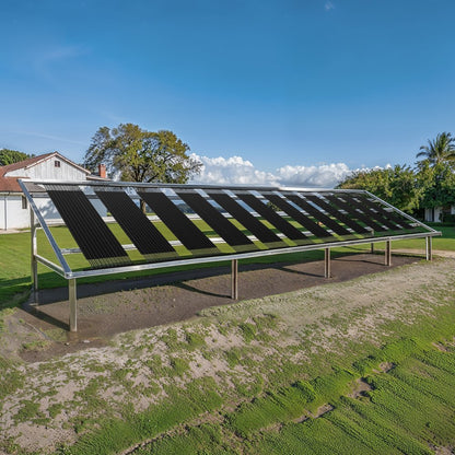 28014BX - 4x10’ Efficient Solar Pool Heater Panels for Quick Warmth
