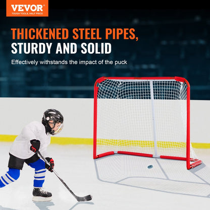 CD-HG01-A - Portable 54" Steel Youth Hockey Goal for Quick Setup