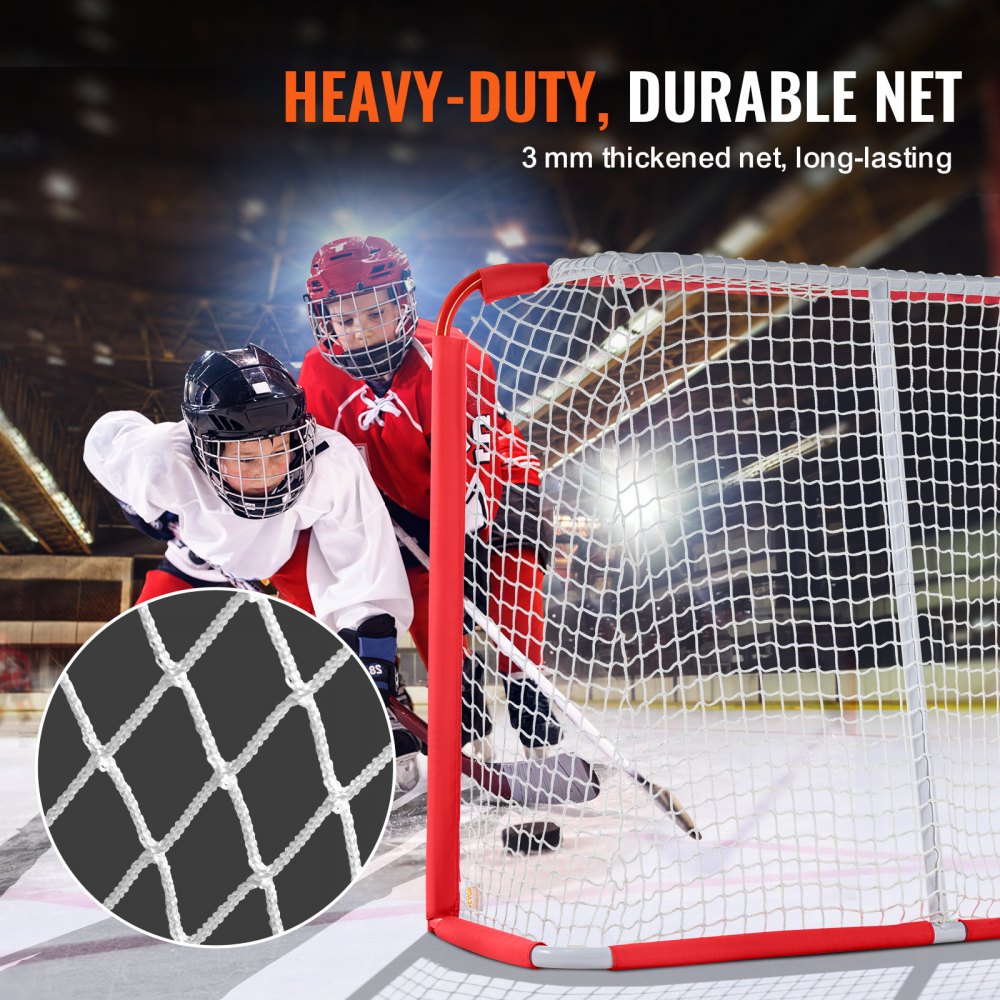 CD-HG01-A - Portable 54" Steel Youth Hockey Goal for Quick Setup