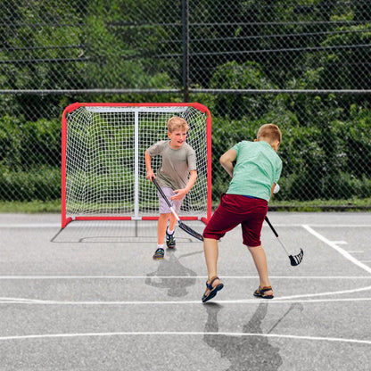 CD-HG01-A - Portable 54" Steel Youth Hockey Goal for Quick Setup