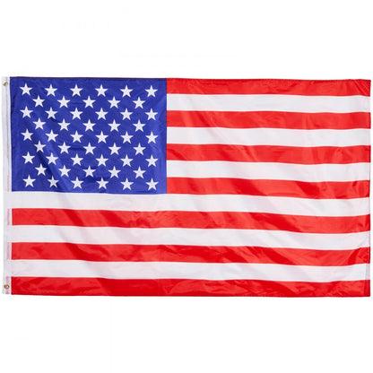 UP-QGSS20 - 20FT Adjustable Aluminum Flagpole Kit for All Weather Conditions