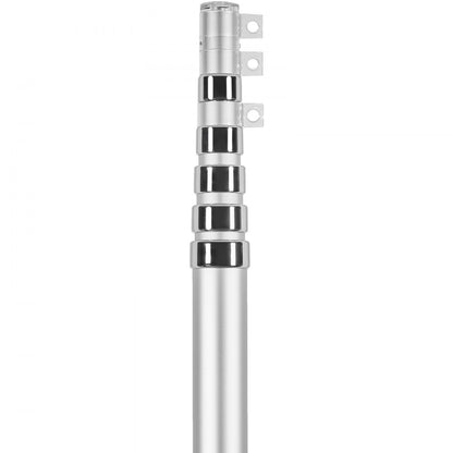 UP-QGSS30 - 30FT Durable Telescoping Flag Pole with Twist-Lock Mechanism