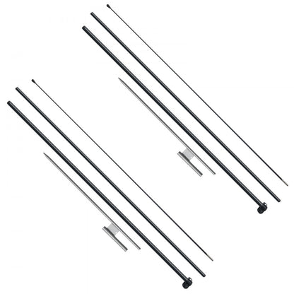 FLB-3.4-2 - 12.7ft VEVOR Feather Flag Pole Kit for Maximum Brand Exposure