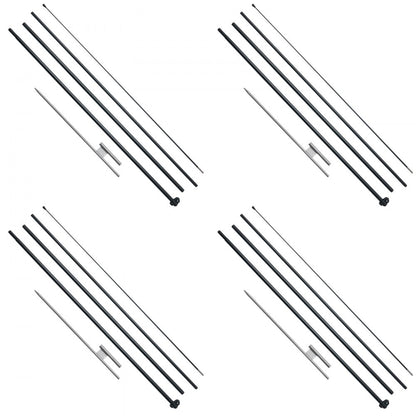 FLB-4.5-4 - 16.3 ft VEVOR Feather Flag Pole for High Visibility