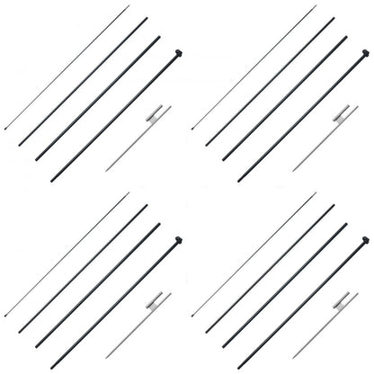 FLB-4.5-4 - 16.3 ft VEVOR Feather Flag Pole for High Visibility