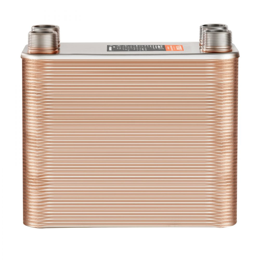 EATB28-100 - 5" x 12" Stainless Steel Heat Exchanger, 100 Plates