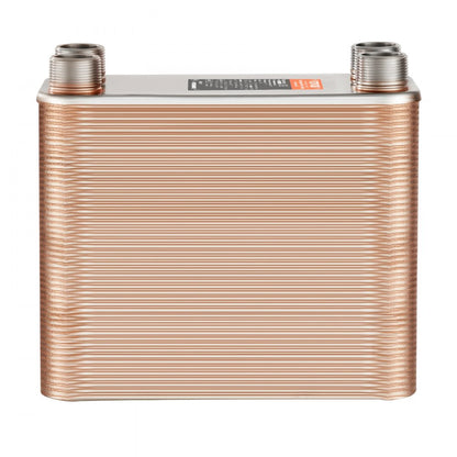 EATB28-100 - 5" x 12" Stainless Steel Heat Exchanger, 100 Plates