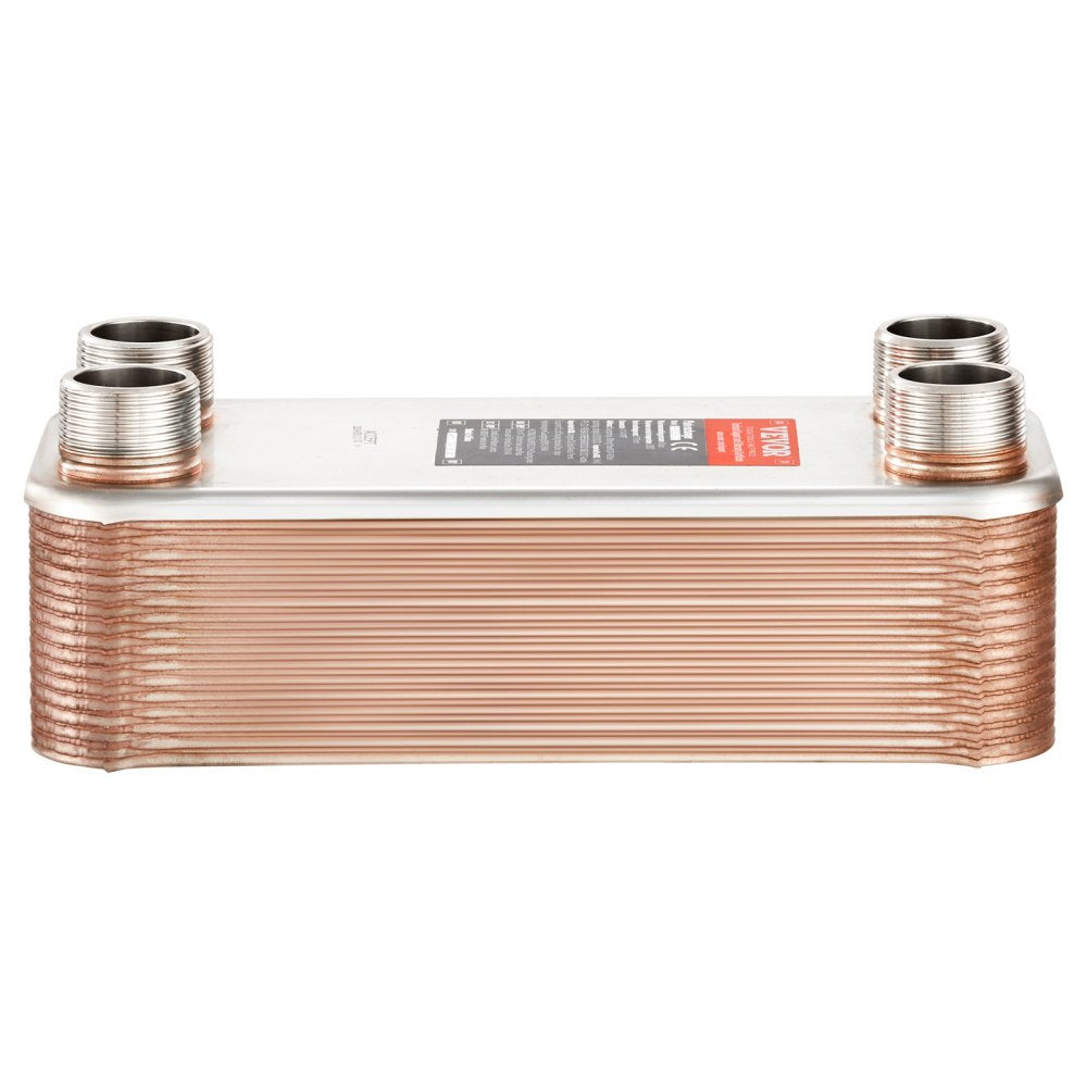 EATB28-30 - 5"x12" VEVOR Stainless Steel Heat Exchanger for Efficient Heating