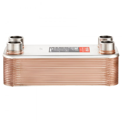 EATB28-30 - 5"x12" VEVOR Stainless Steel Heat Exchanger for Efficient Heating