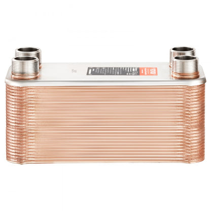 EATB28-50 - 50 Plates 5"x12" Stainless Steel Heat Exchanger for Efficient Heating