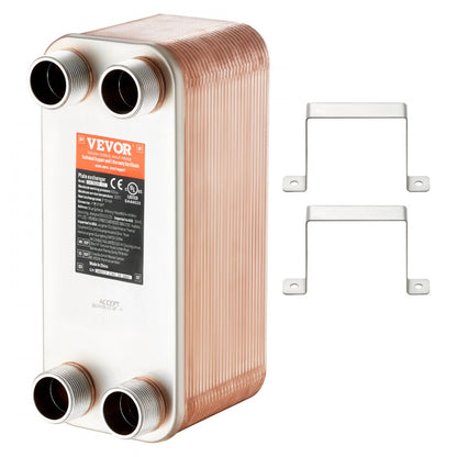 EATB28-50 - 50 Plates 5"x12" Stainless Steel Heat Exchanger for Efficient Heating