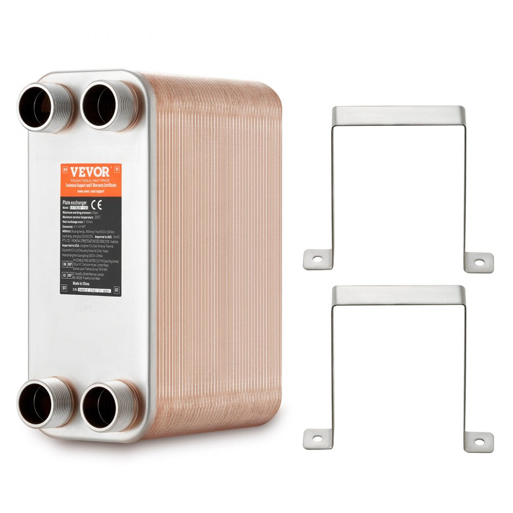 EATB28-80 - 5" x 12" Stainless Steel Heat Exchanger for High Efficiency
