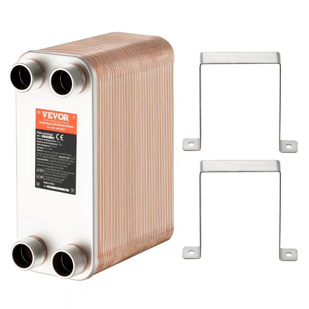 EATB28-80 - 5" x 12" Stainless Steel Heat Exchanger for High Efficiency