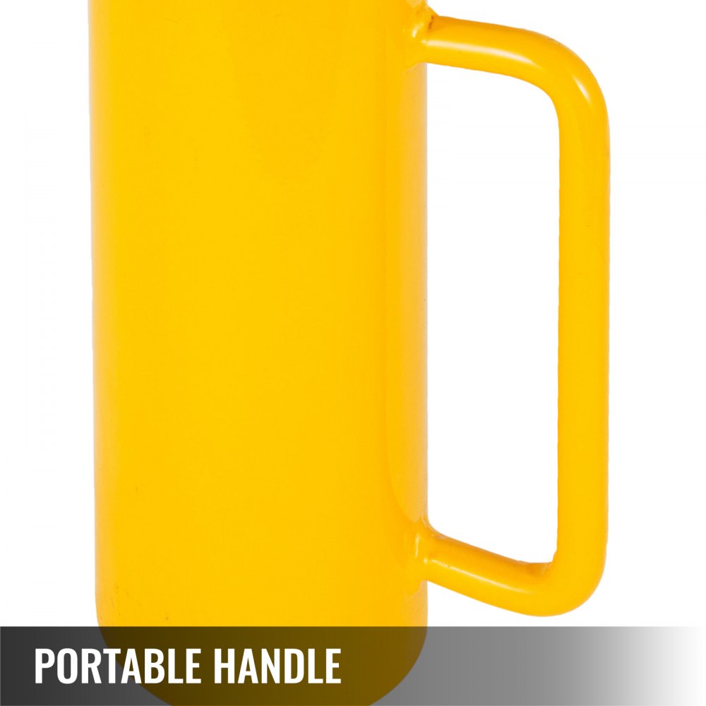 010667049726 - 20 Ton Heavy-Duty Hydraulic Cylinder Jack, 6" Stroke