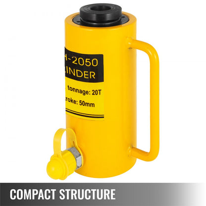 010209883553 - 20T Metal Hydraulic Ram Jack, 2-Inch Stroke Capacity