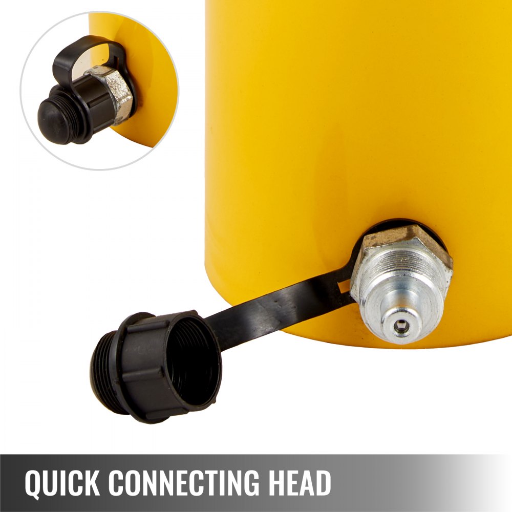 010575126179 - Heavy-Duty Hydraulic Cylinder Jack 30 Ton, 100mm Stroke