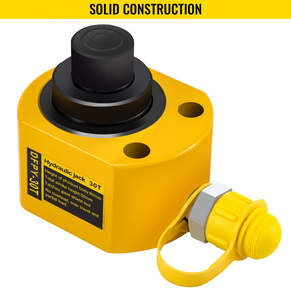 010872604138 - 30T Low Height Hydraulic Cylinder with 50mm Stroke