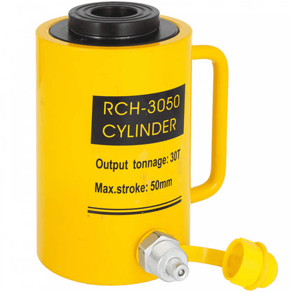 010655740701 - 30T Heavy-Duty Hydraulic Cylinder Jack with 50mm Stroke