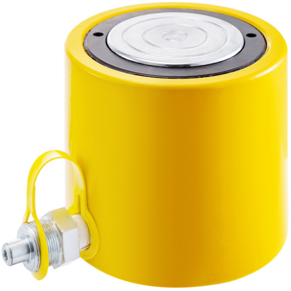 010843670991 - Heavy-Duty 50T Hydraulic Cylinder Jack, 2" Stroke, Durable Metal