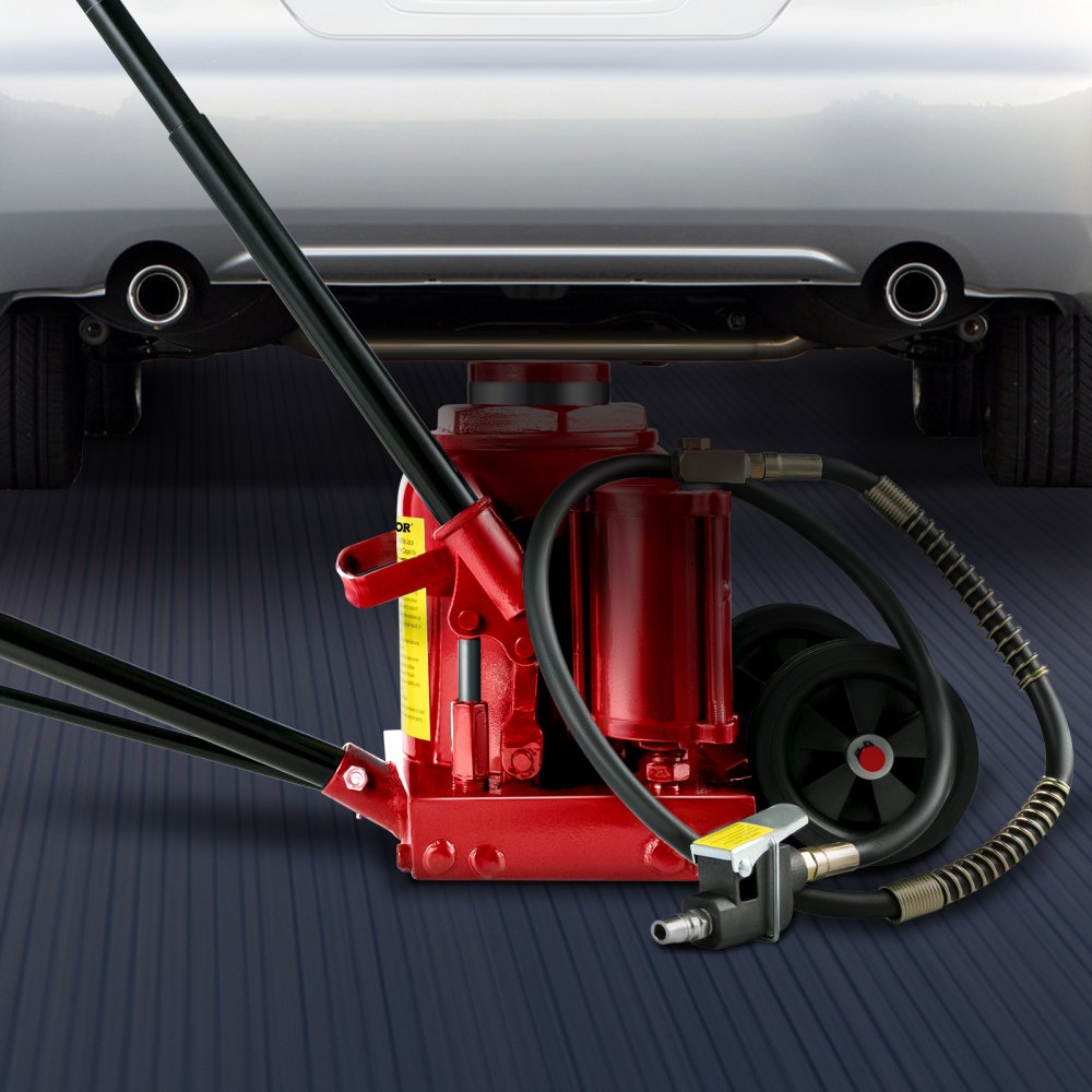 010762352058 - 50 Ton Air Hydraulic Bottle Jack for Heavy-Duty Lifting