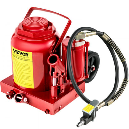 010762352058 - 50 Ton Air Hydraulic Bottle Jack for Heavy-Duty Lifting