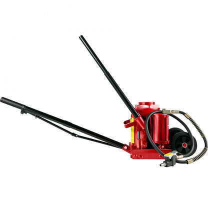 010762352058 - 50 Ton Air Hydraulic Bottle Jack for Heavy-Duty Lifting