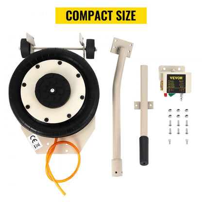 5T Pneumatic Jack - Compact 5 Ton Air Lift, 6.3"-15.75" Range