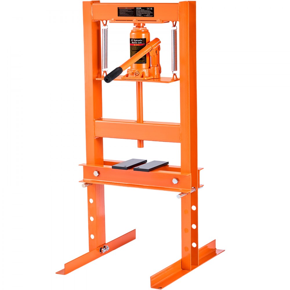 010739784408 - Compact 6 Ton Hydraulic Press for Efficient Workshop Use