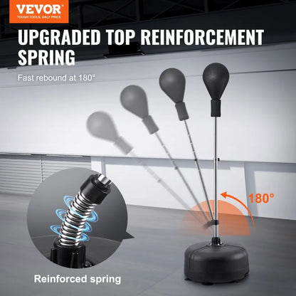 SXQ-1 - Compact VEVOR Punching Bag with Gloves & Pump for Fitness