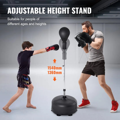 SXQ-1 - Compact VEVOR Punching Bag with Gloves & Pump for Fitness