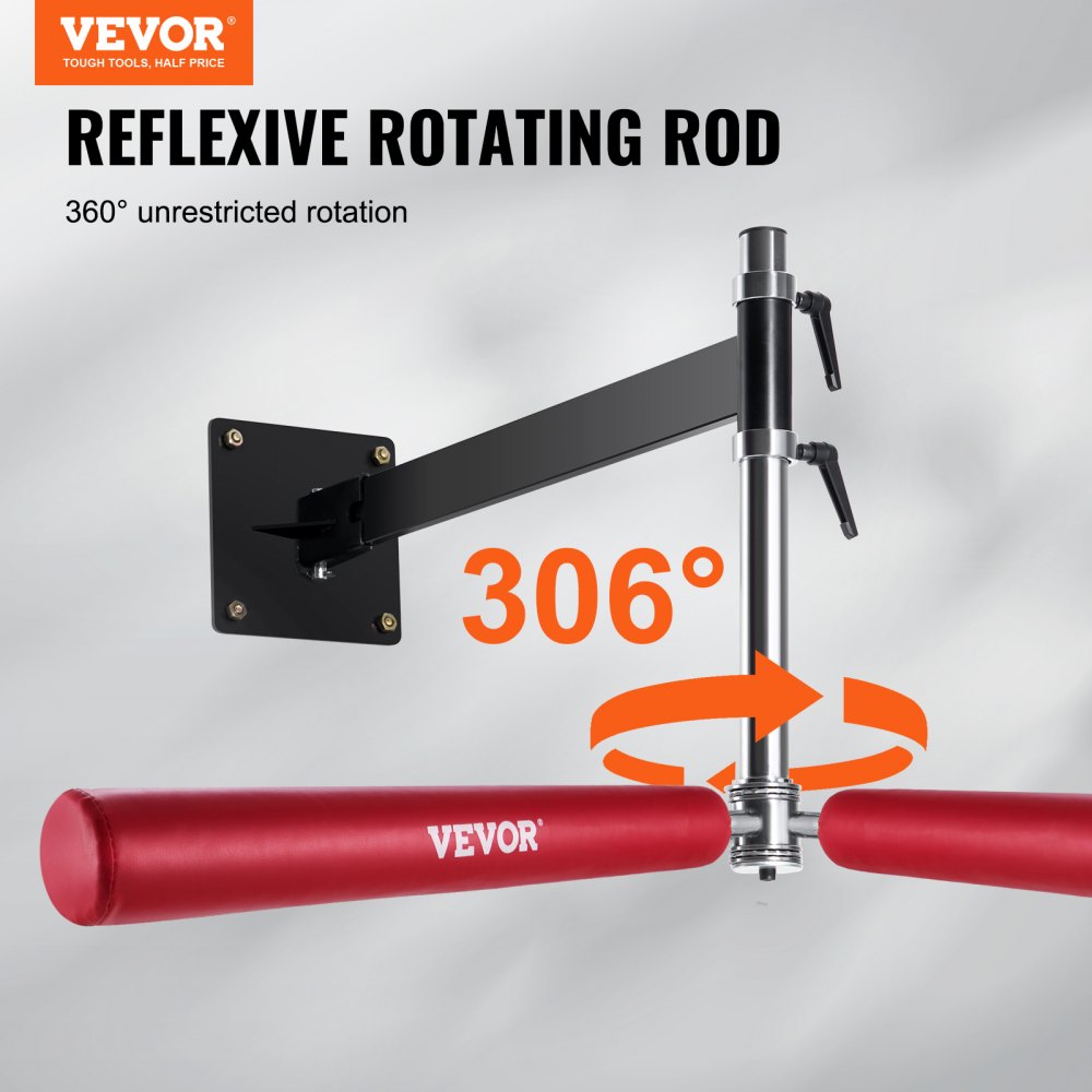 BGB-2 - Adjustable Wall-Mount Boxing Spinning Bar for All Ages