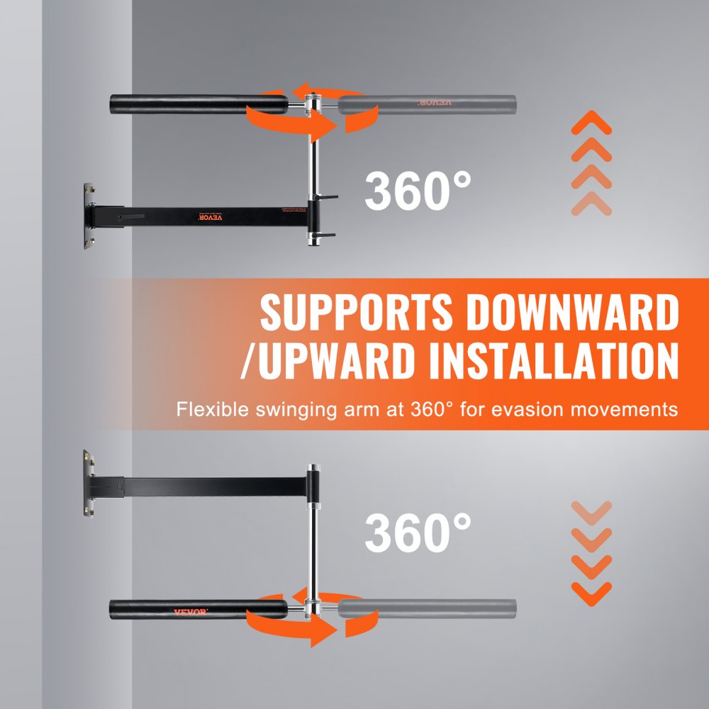 BGB-1 - VEVOR Wall-Mounted Spinning Bar for Full-Body Workouts