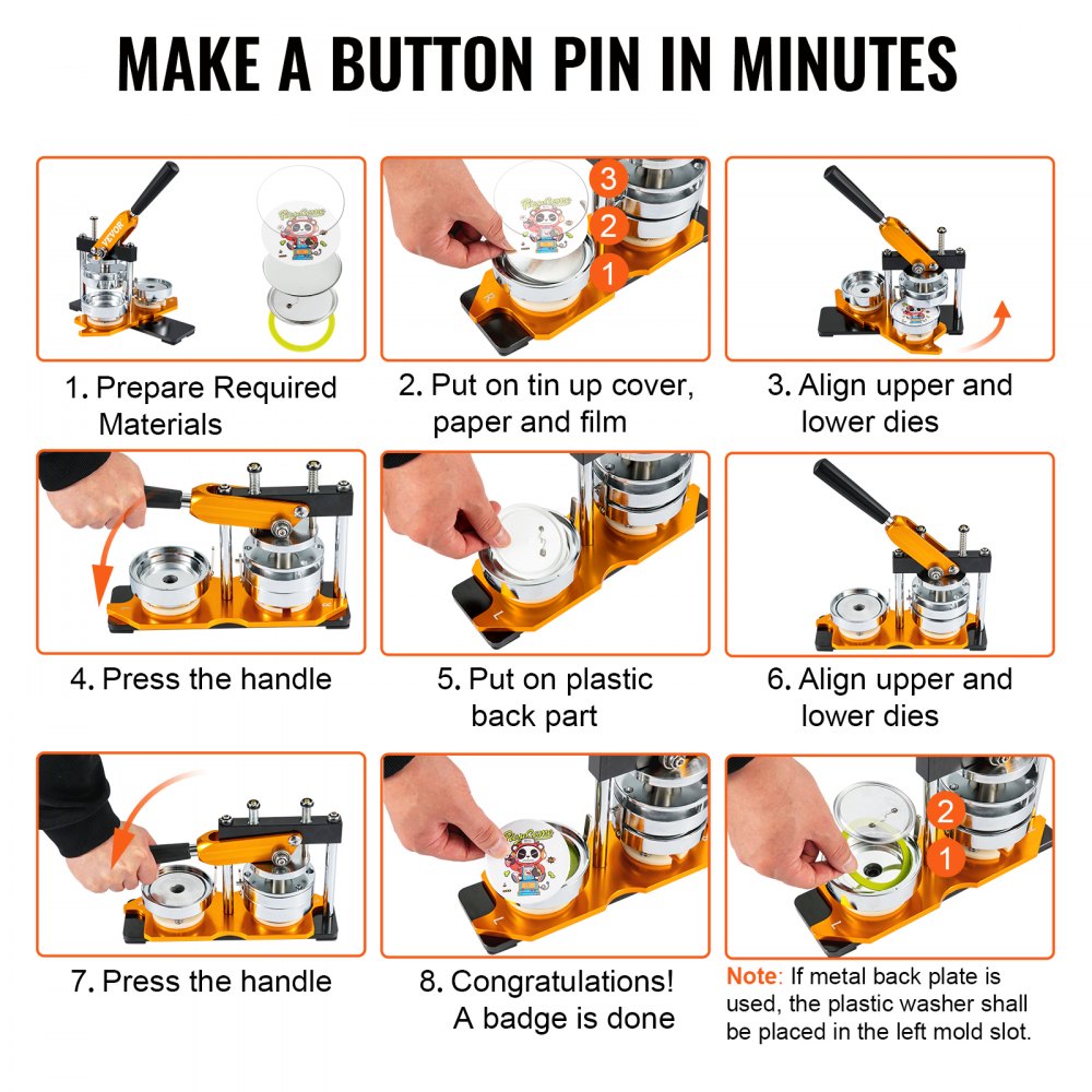 JS-75-GD-01 - User-Friendly 3" Button Maker for Creative Fun
