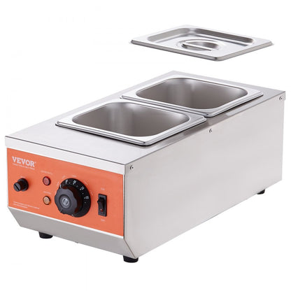 CS-2-US - Compact 9 lbs Stainless Steel Chocolate Melter with Temp Control
