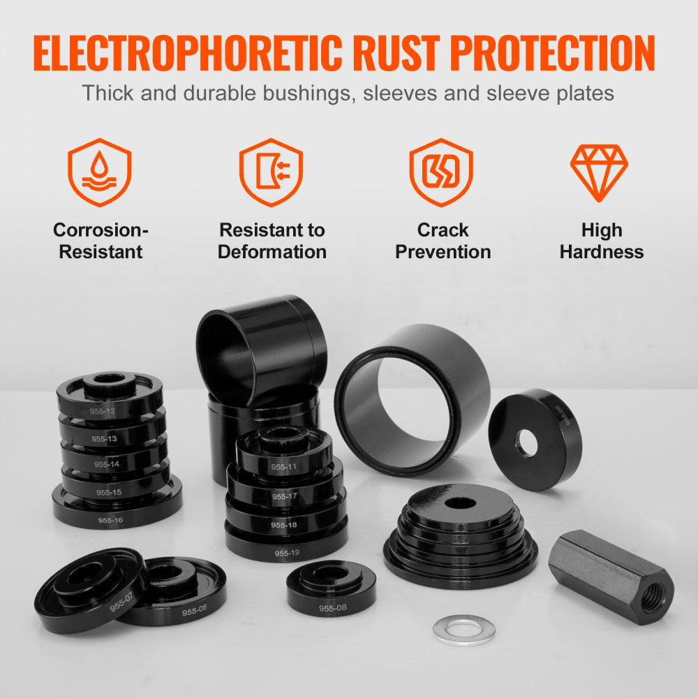 ZX-B005 - 23-Piece Wheel Bearing Press Kit for Easy Installation and Removal