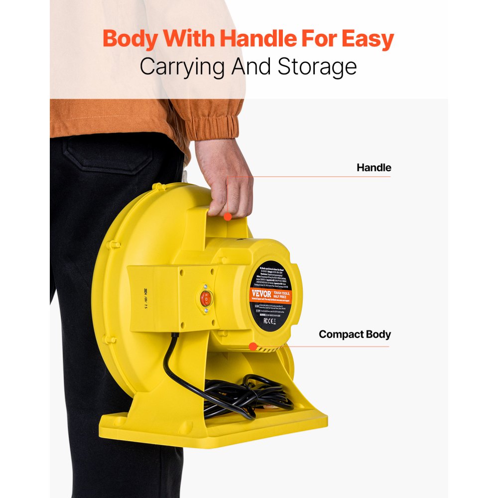 SH-U9 MULTI - Compact Inflatable Air Blower, 1&1.3HP, Waterproof & Portable